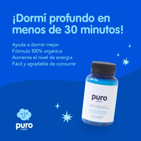 Puro Sueño Fórmula 100% orgánica